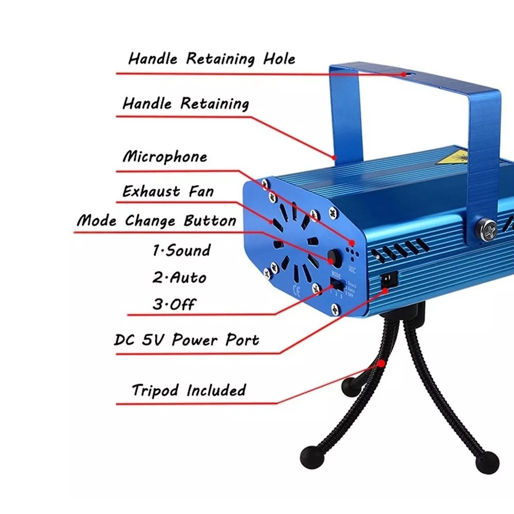 Miniatura 4 de Proyector Láser de Luces por Puntos